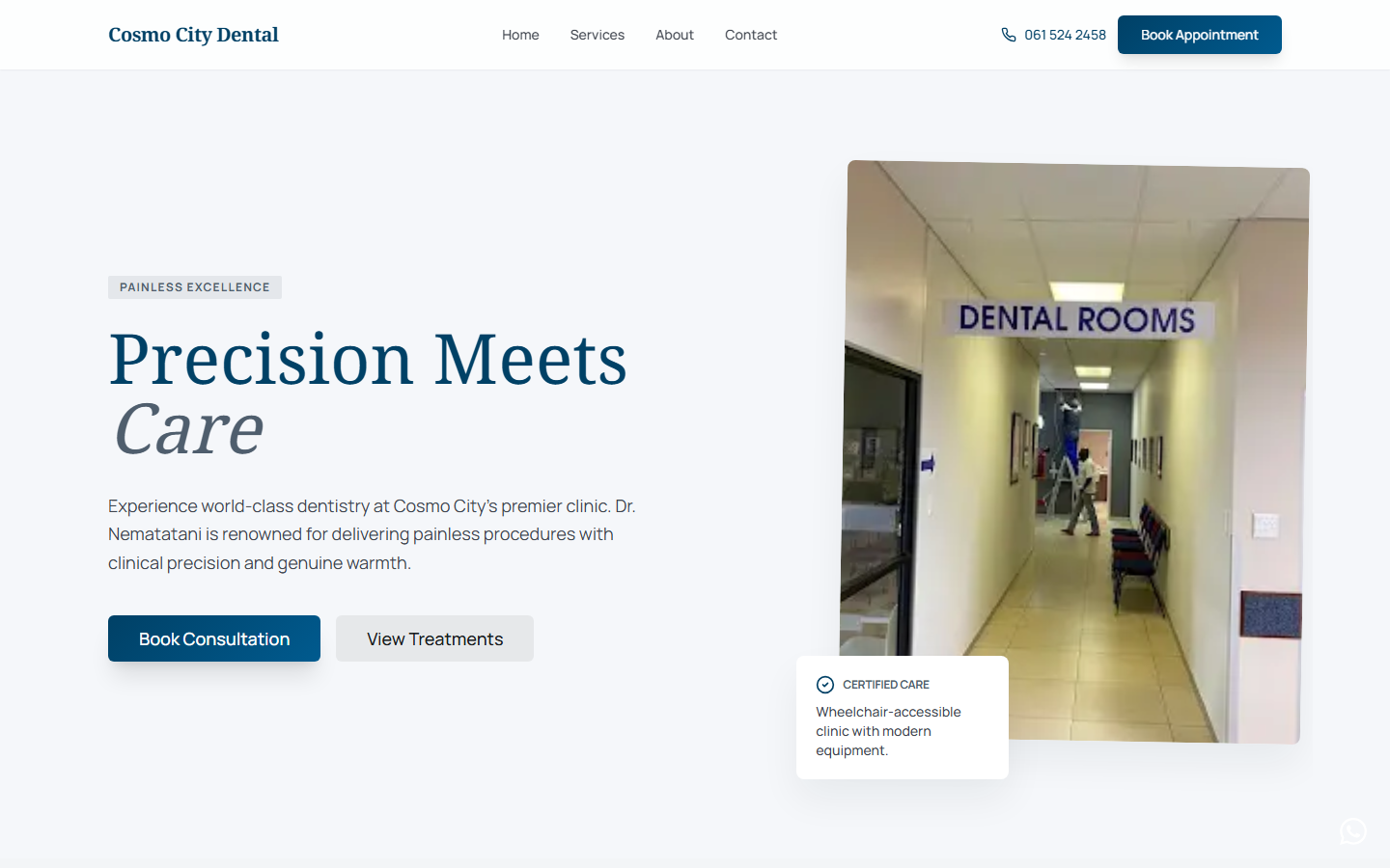 Cosmo City Dental — built by Beacon