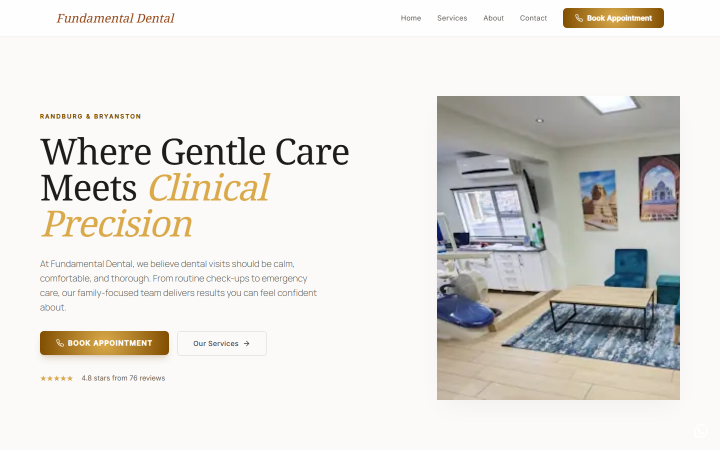 Fundamental Dental — built by Beacon